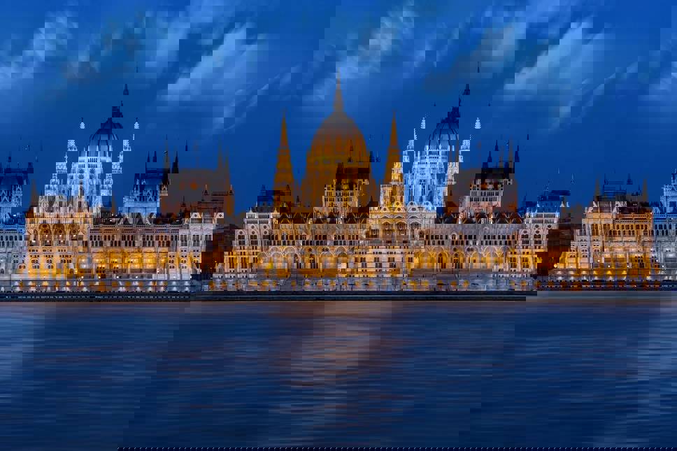 Parliament building in Budapest